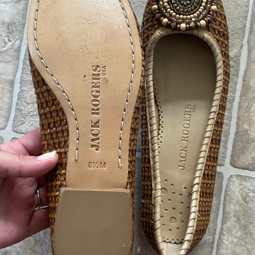 Jack rogers flats size 8.5